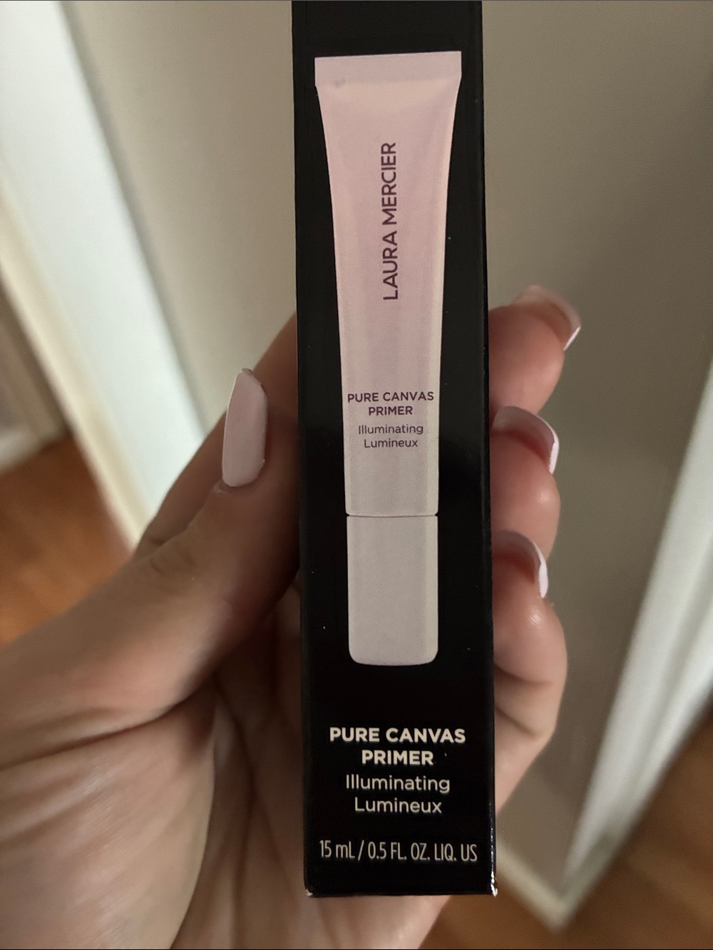laura mercier Illuminating Pure Canvas Primer — Light Pink Tube